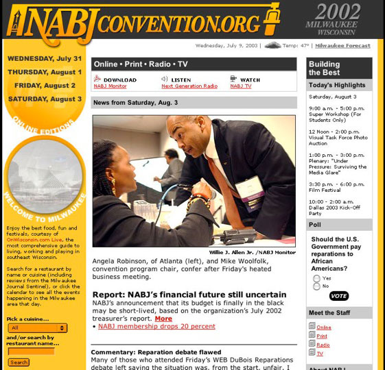 NABJ Convention 2002