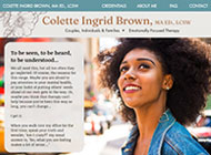 Example website design
